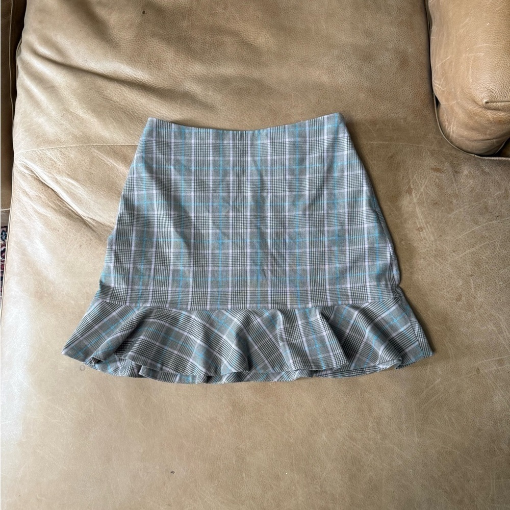 Aritzia Sunday Best Plaid Pencil Skirt Y2K Schoolgirl Academia Preppy Size 2